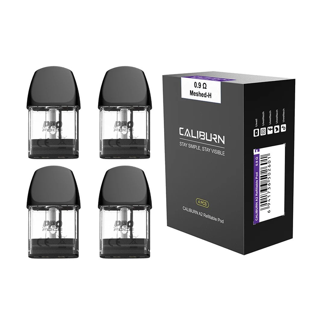 Uwell Caliburn A2/A2s Replacement Pods (4 Pack)